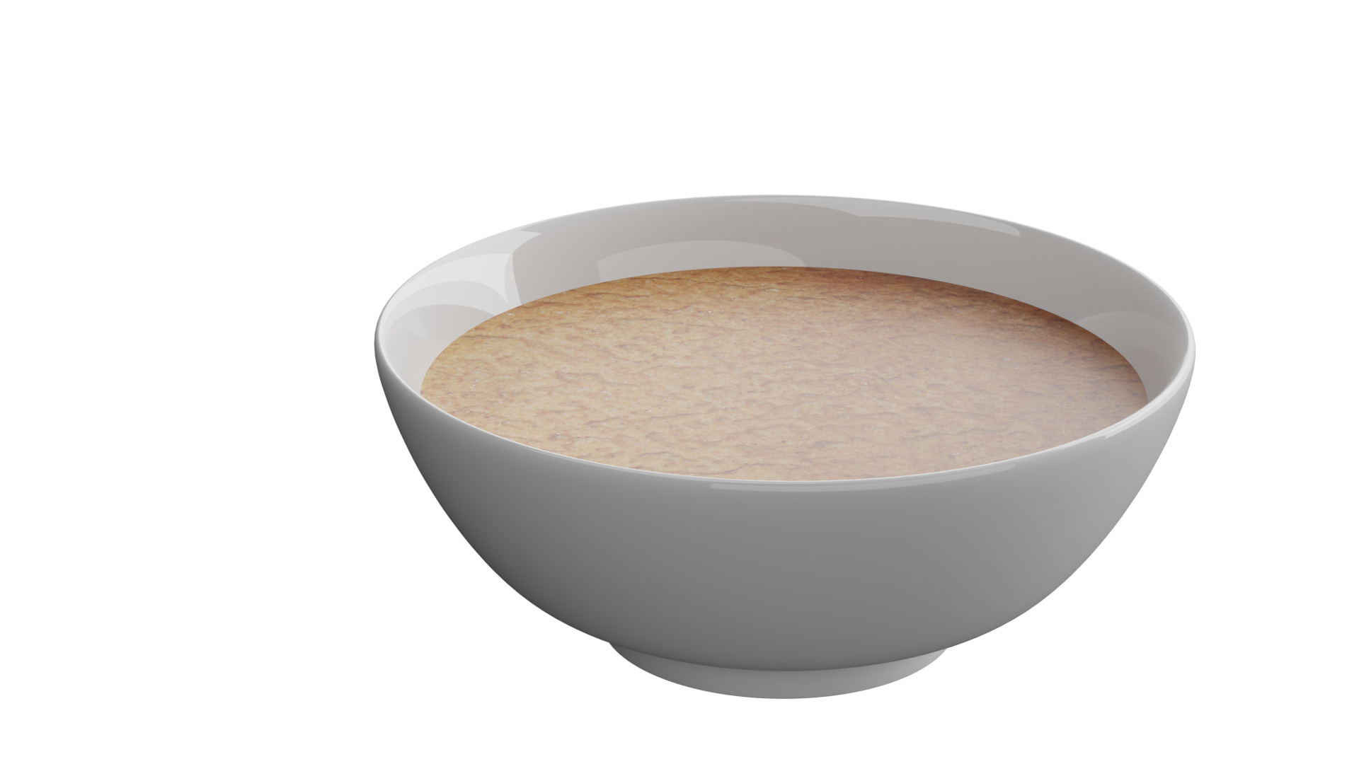 Batter Bowl Low-poly 3D model_2