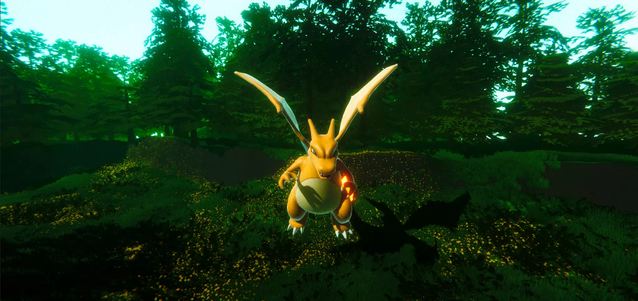 CharizardAnimated Low-poly 3D model