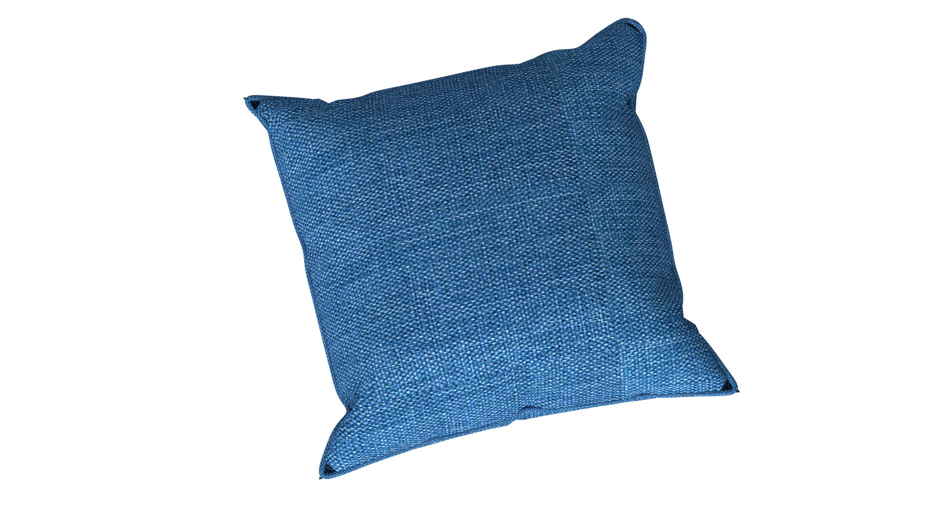 Bean Bag Low-poly 3D model_7