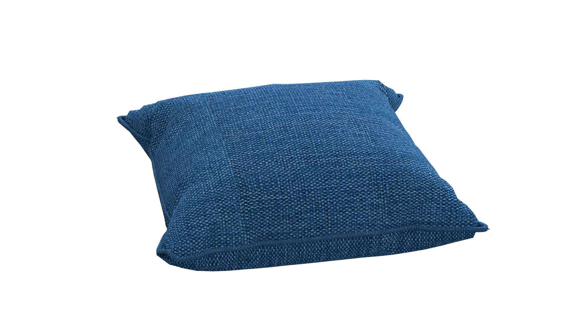 Bean Bag Low-poly 3D model_10