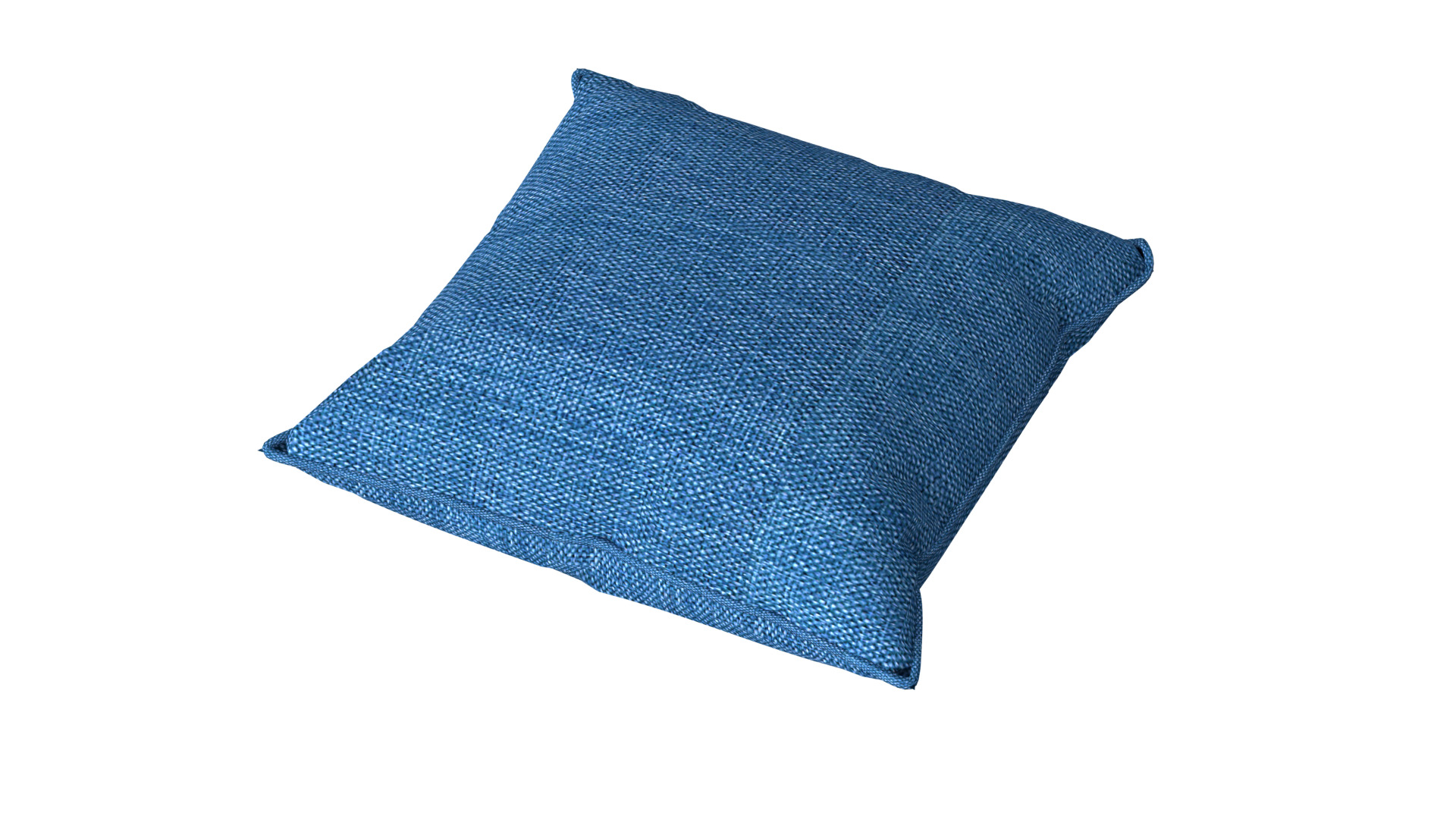 Bean Bag Low-poly 3D model_3