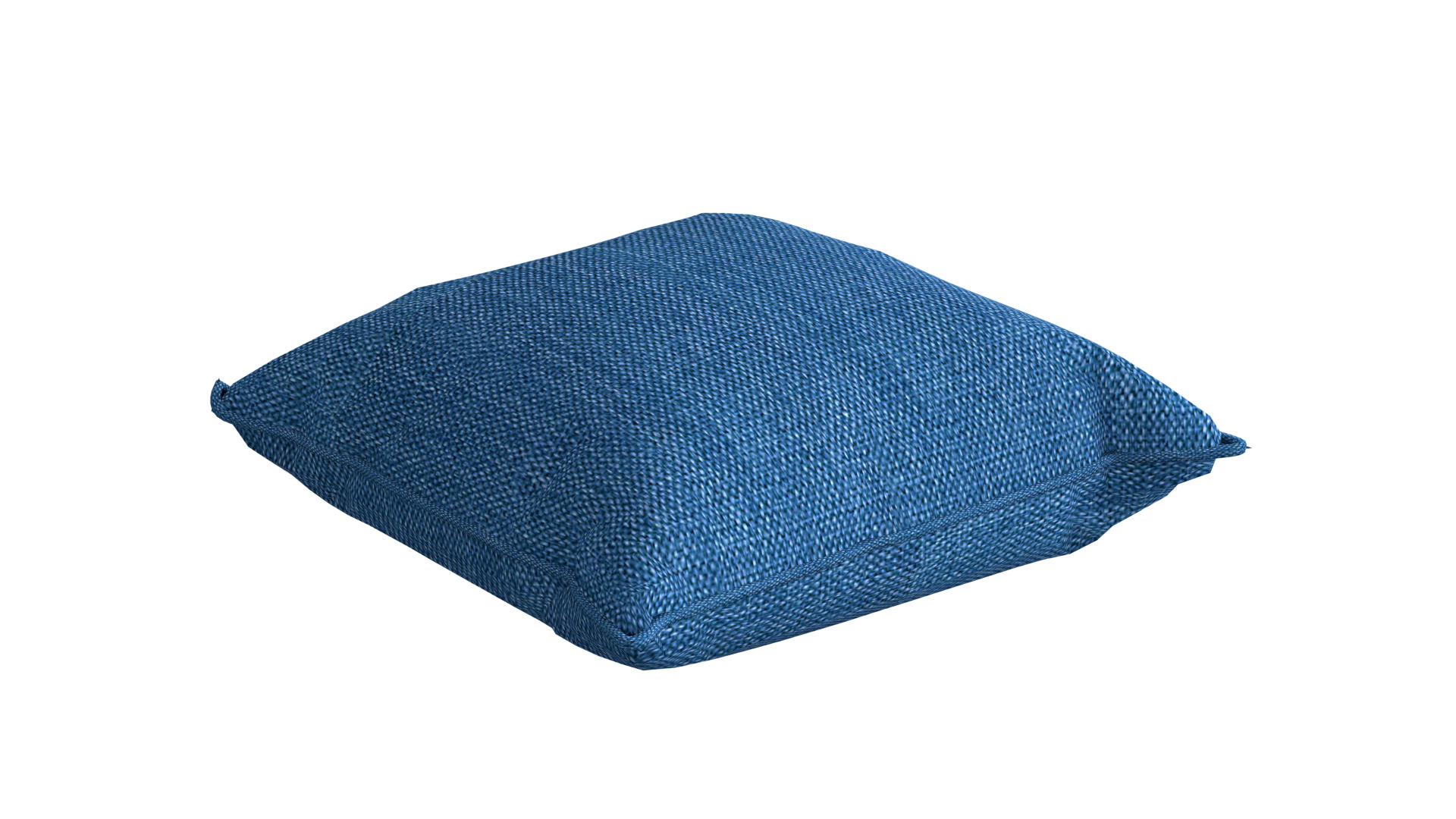 Bean Bag Low-poly 3D model_9