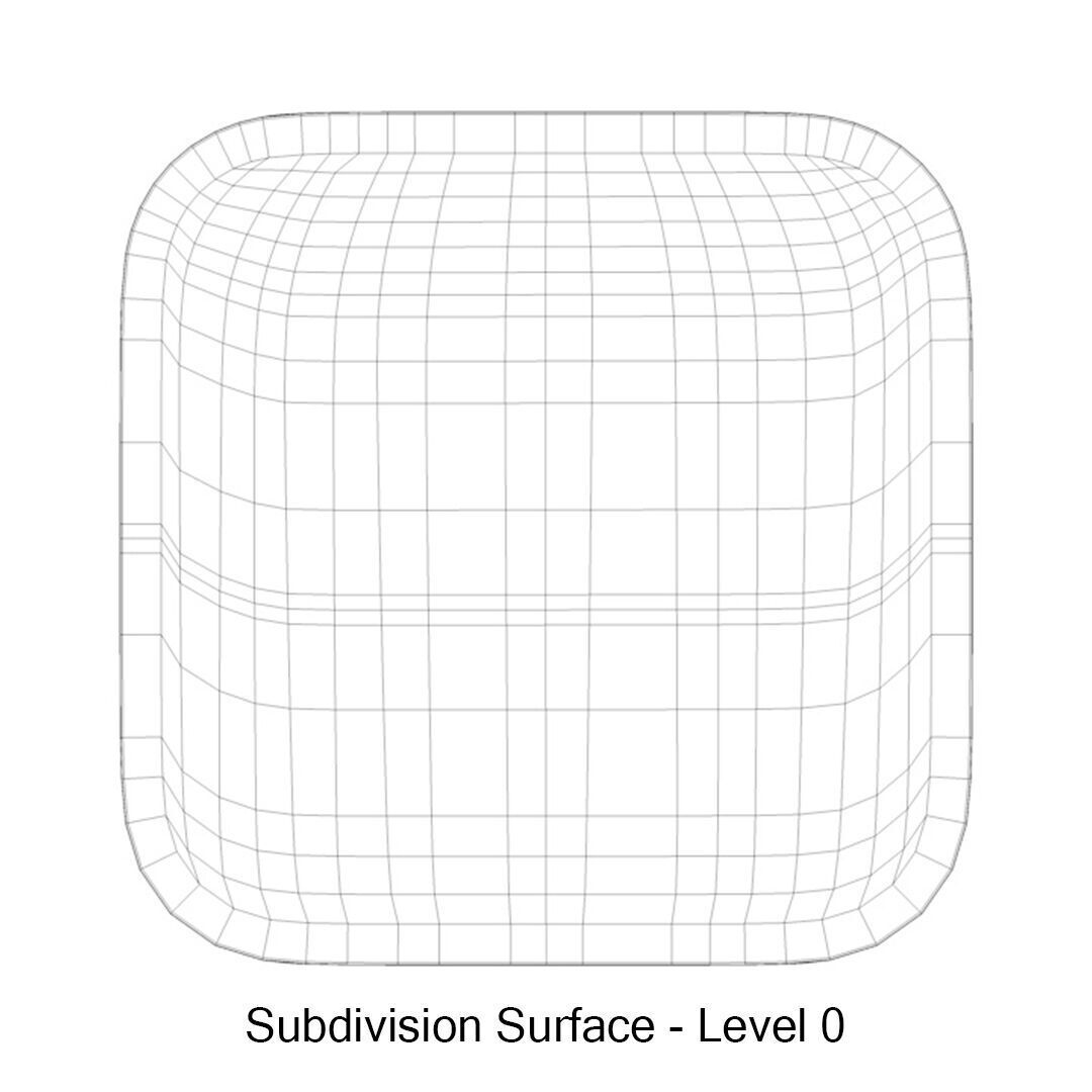 Mac mini Low-poly 3D model_10