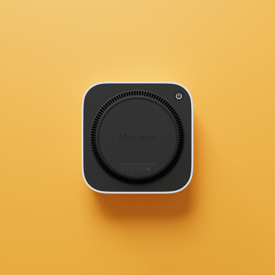 Mac mini Low-poly 3D model_4