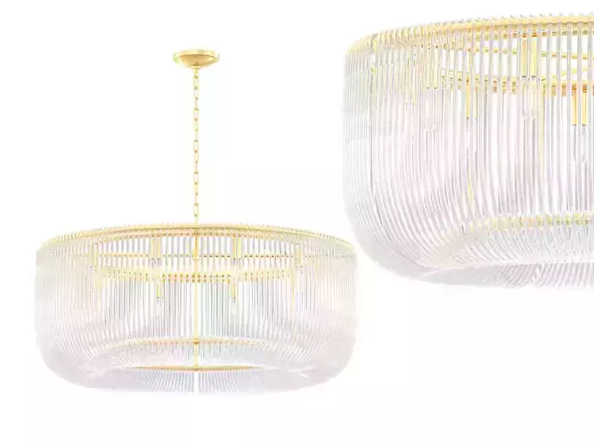 Pierce Extra Large Pendant 3D model
