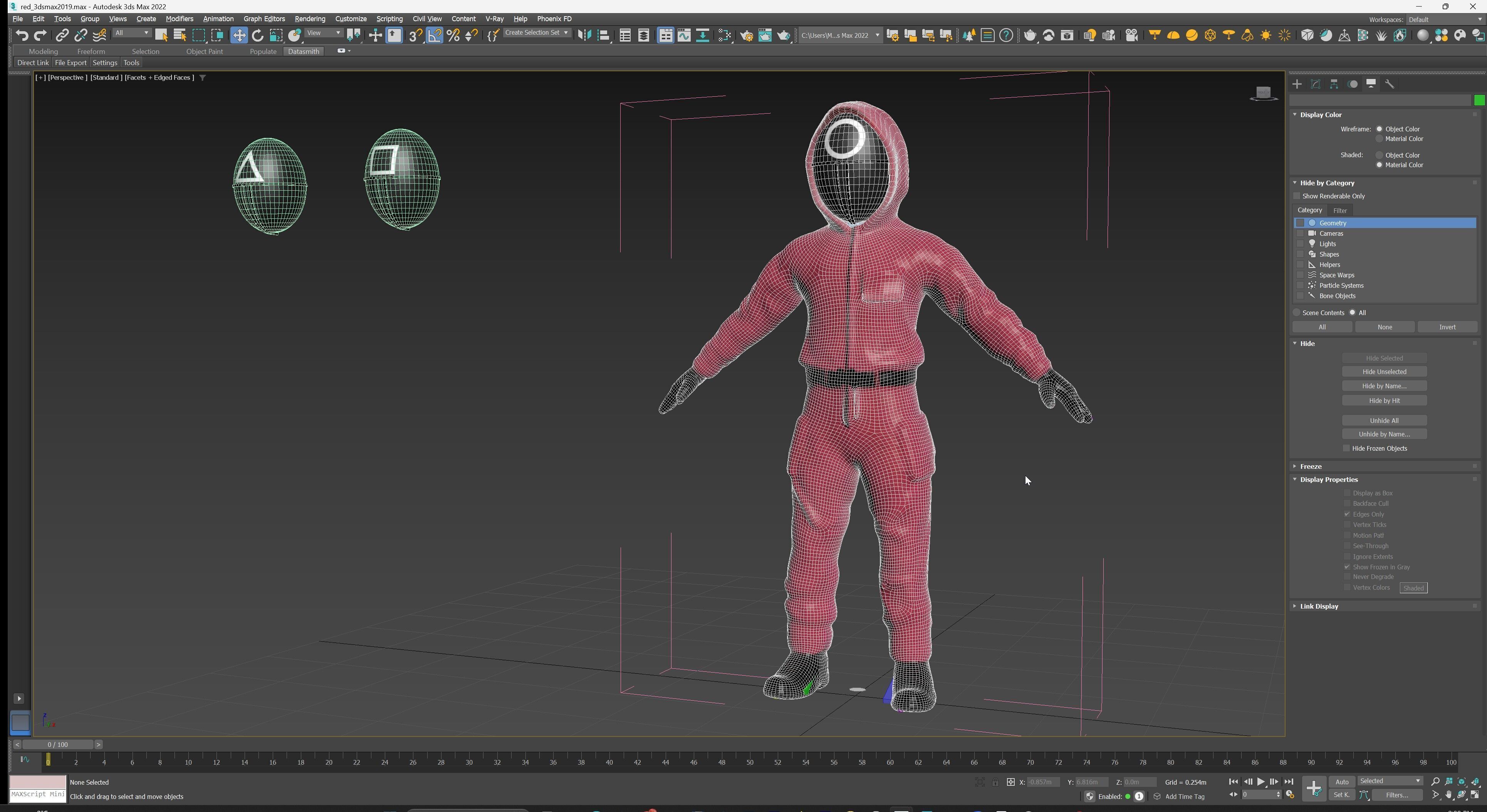 Squid Game Stylized Game Ready Characters and Props MegaPack Low-poly 3D model_39