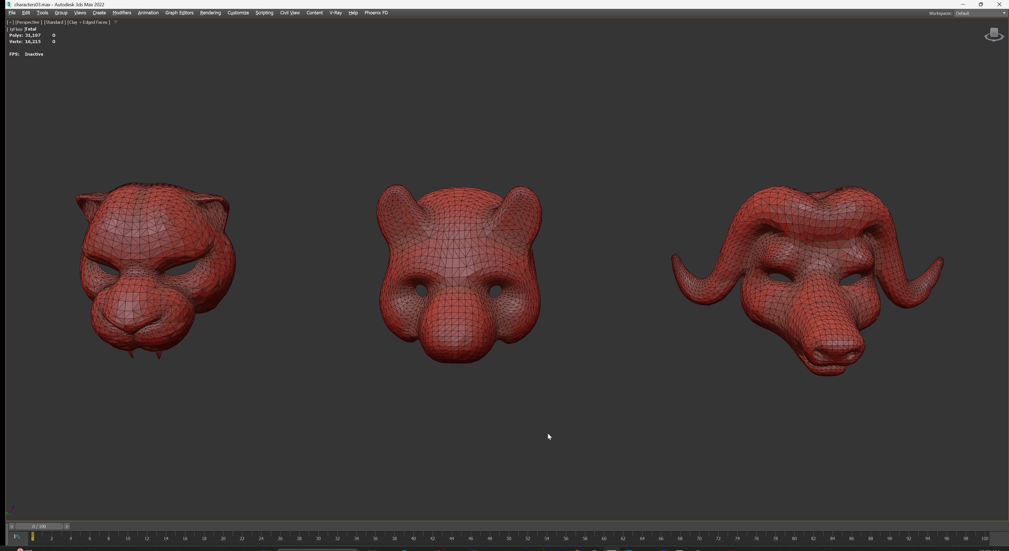 Squid Game Stylized Game Ready Characters and Props MegaPack Low-poly 3D model_59