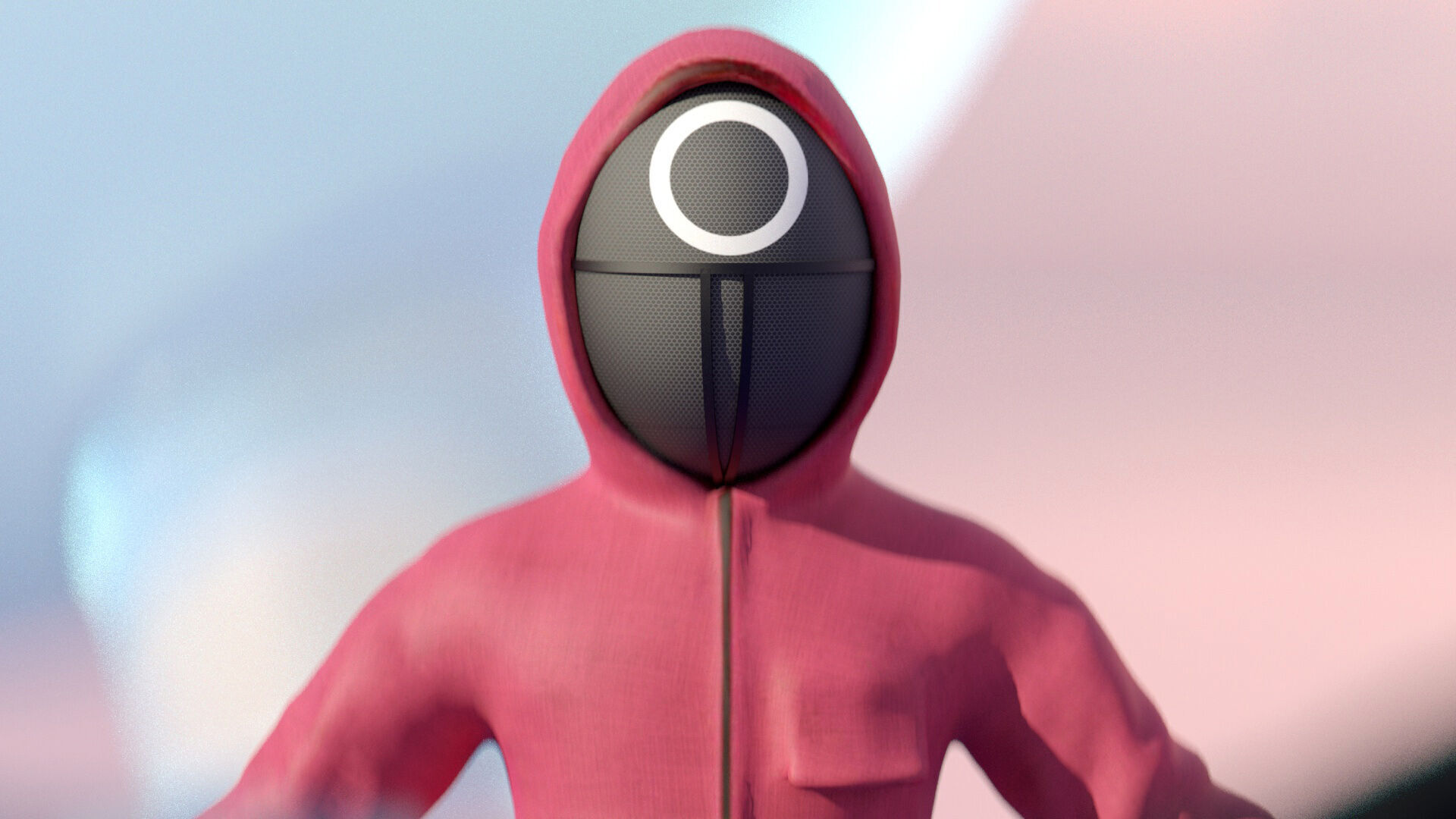 Squid Game Stylized Game Ready Characters and Props MegaPack Low-poly 3D model_6