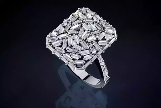 Celestial Mosaic Ring