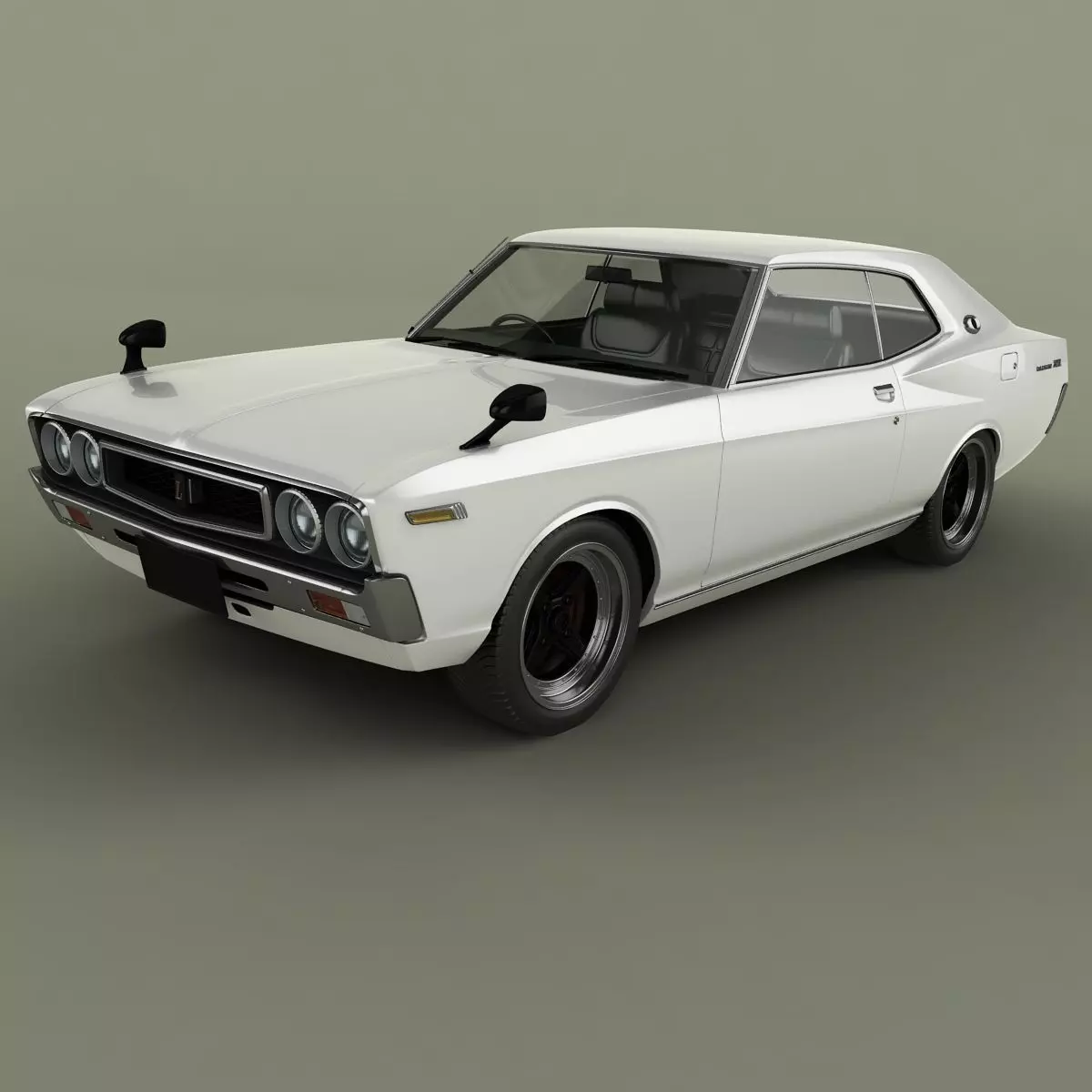 Nissan Laurel C130 Coupe 3D model_0