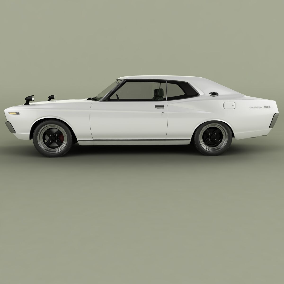 Nissan Laurel C130 Coupe 3D model_1