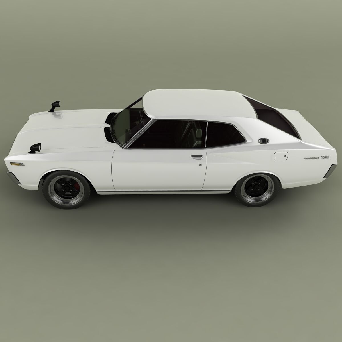 Nissan Laurel C130 Coupe 3D model_6