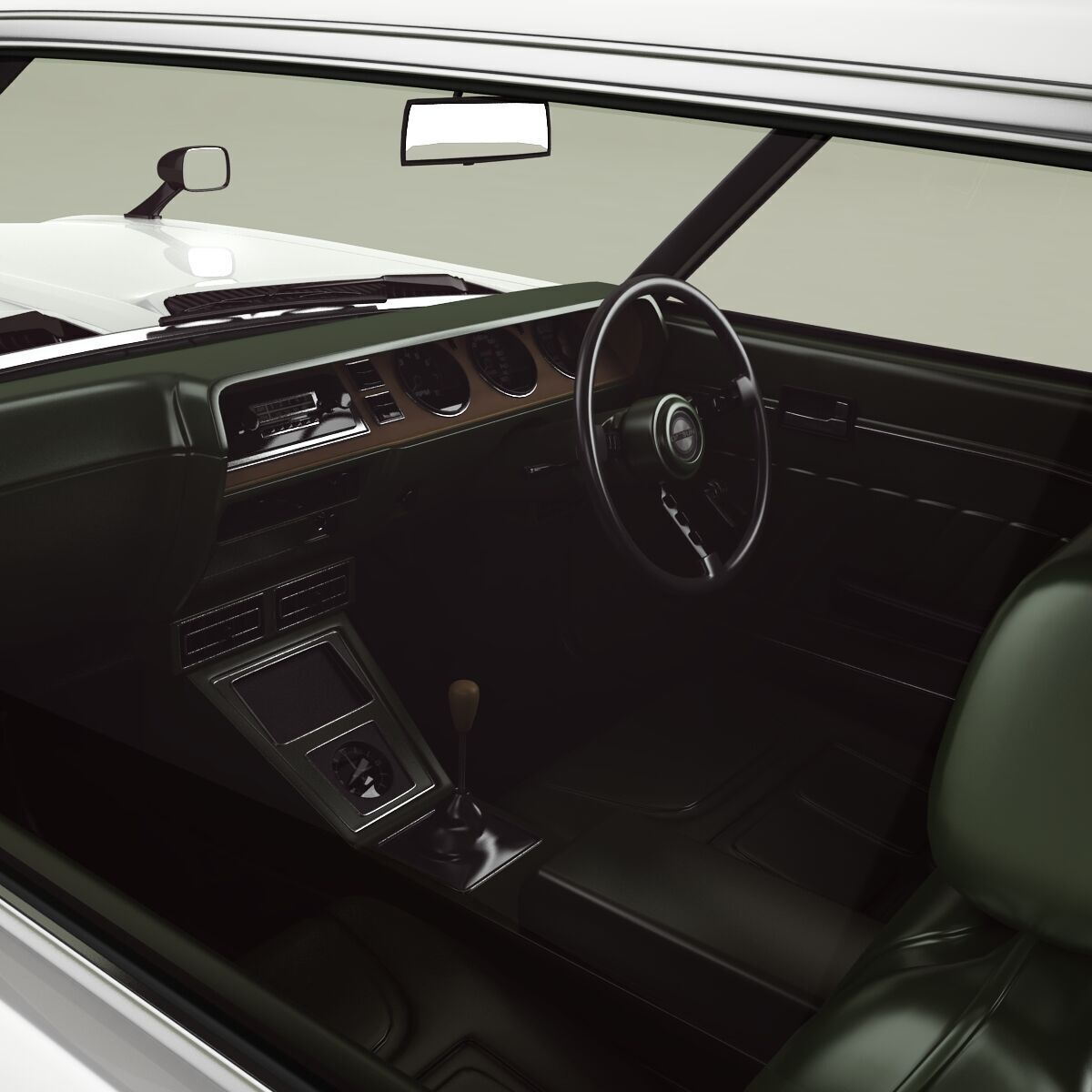 Nissan Laurel C130 Coupe 3D model_8