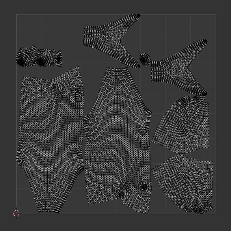 Fish PBR animation rigging Low-poly 3D model_7