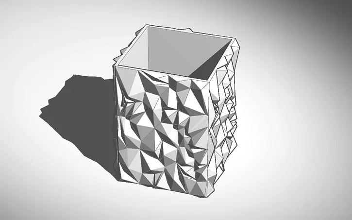 Mordern vase 3D print model