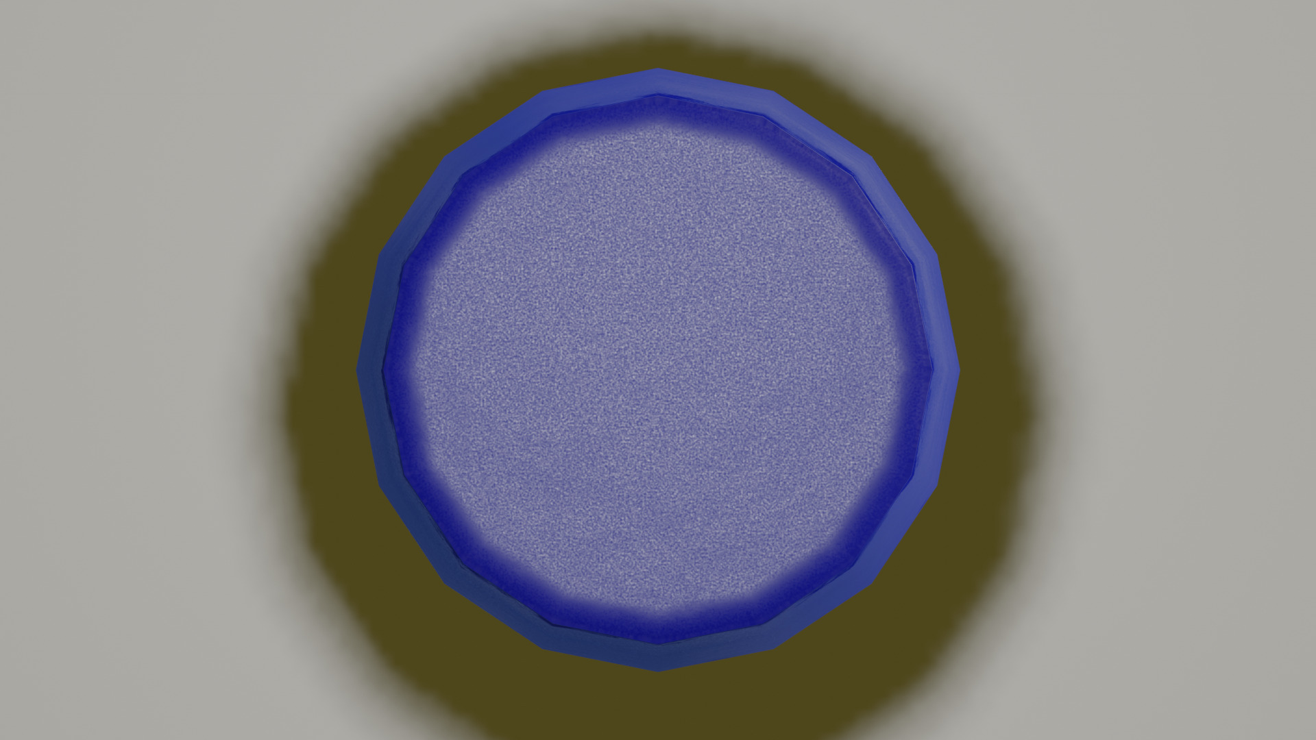 Plastic Tight Head Drum 150L Low-poly 3D model_4