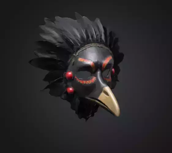 Raven Mask