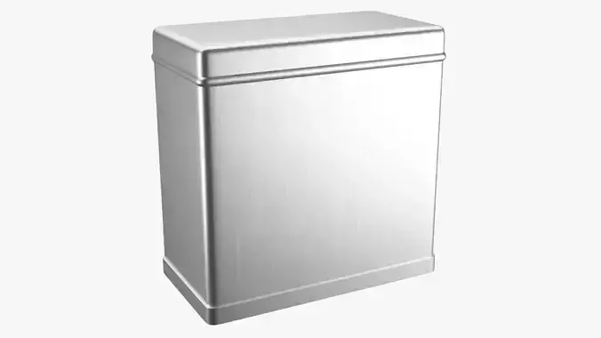 Rectangle Tin Can - 15cm