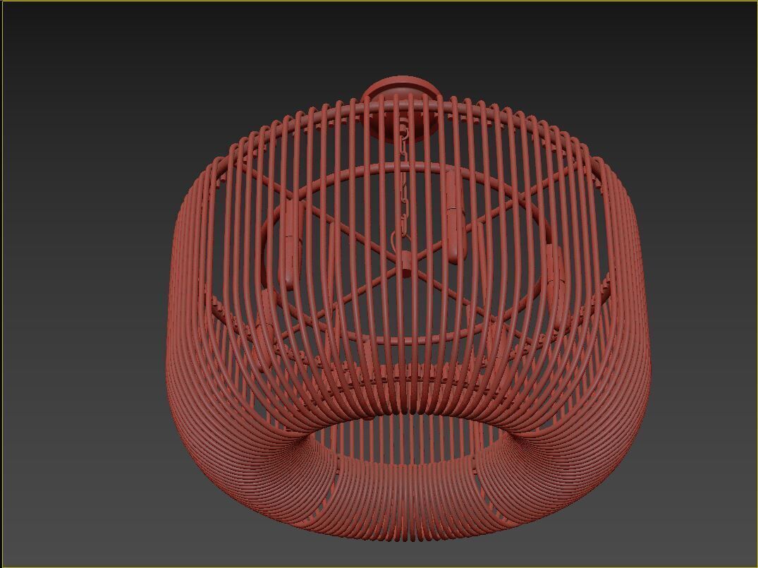 Pierce Medium Pendant 3D model_4