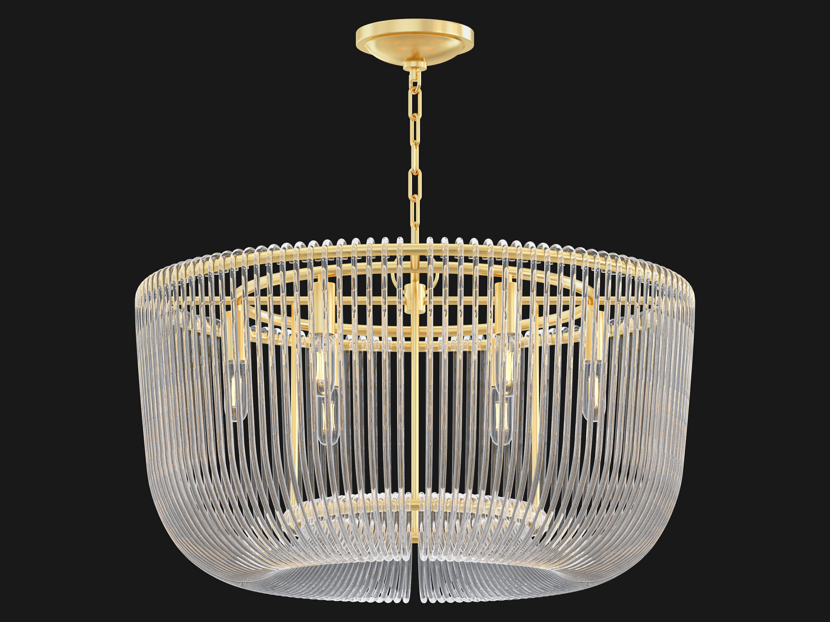 Pierce Medium Pendant 3D model_1