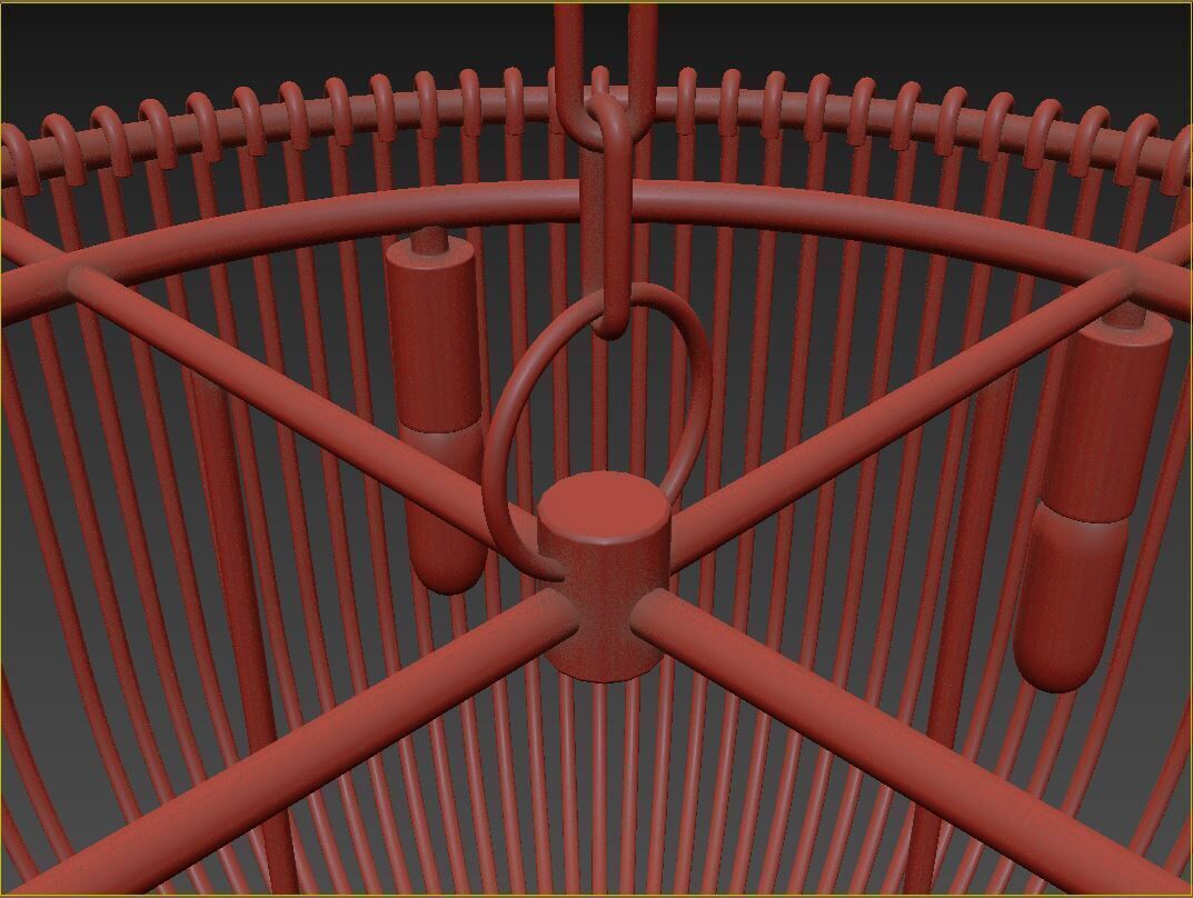 Pierce Medium Pendant 3D model_8