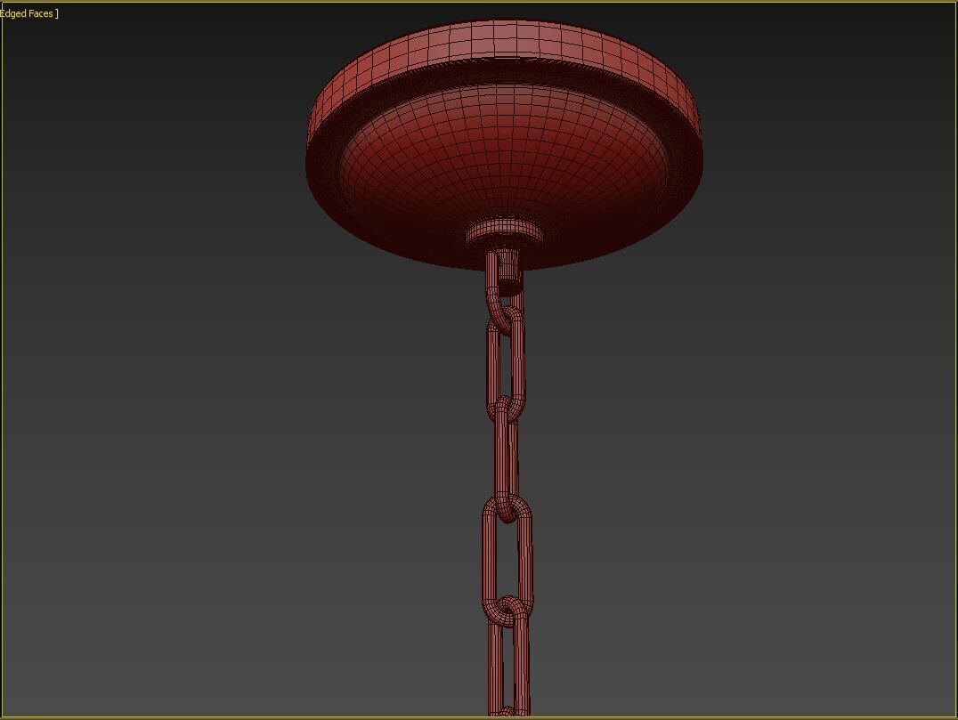 Pierce Medium Pendant 3D model_10