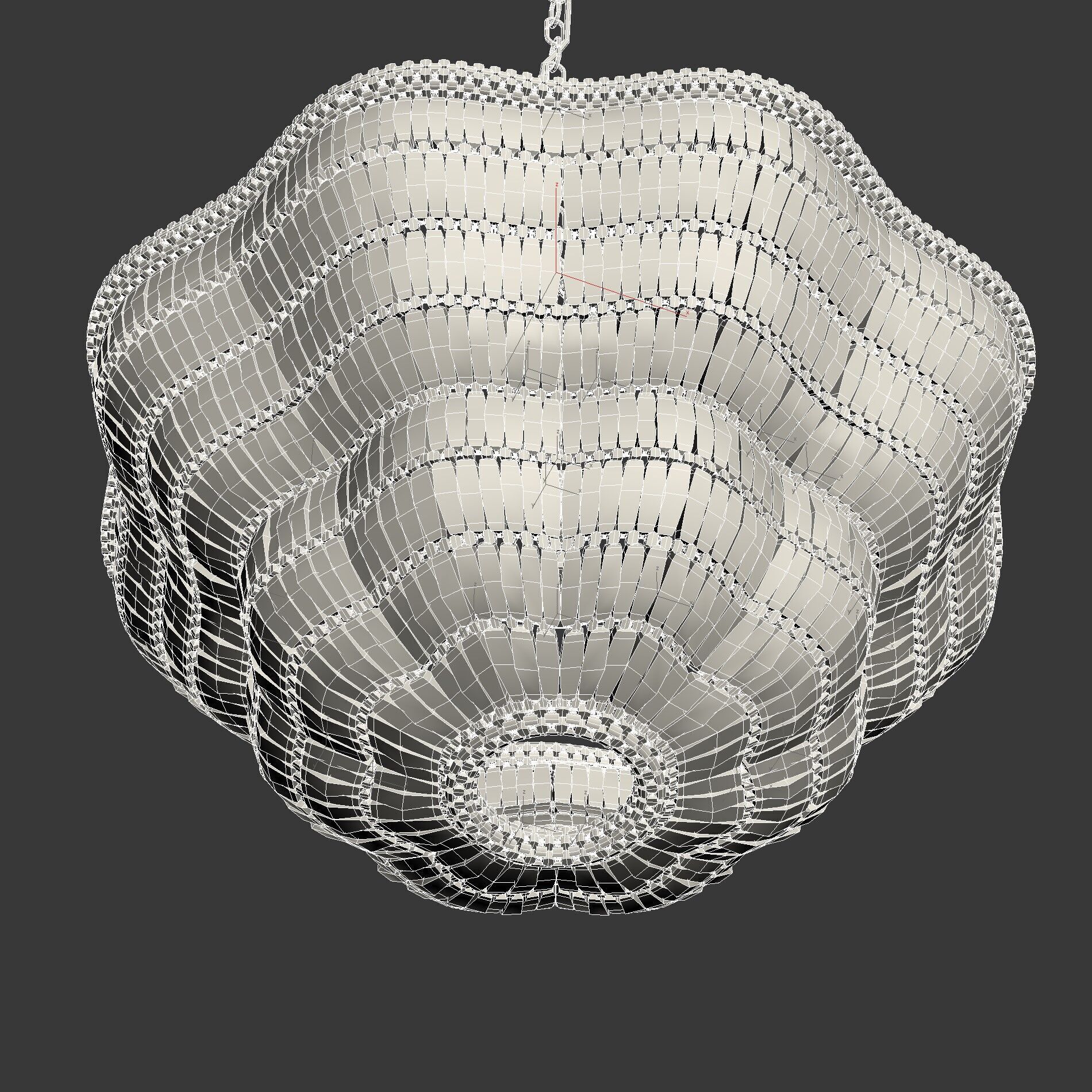 Serena and Lily savannah chandelier 3D model_7