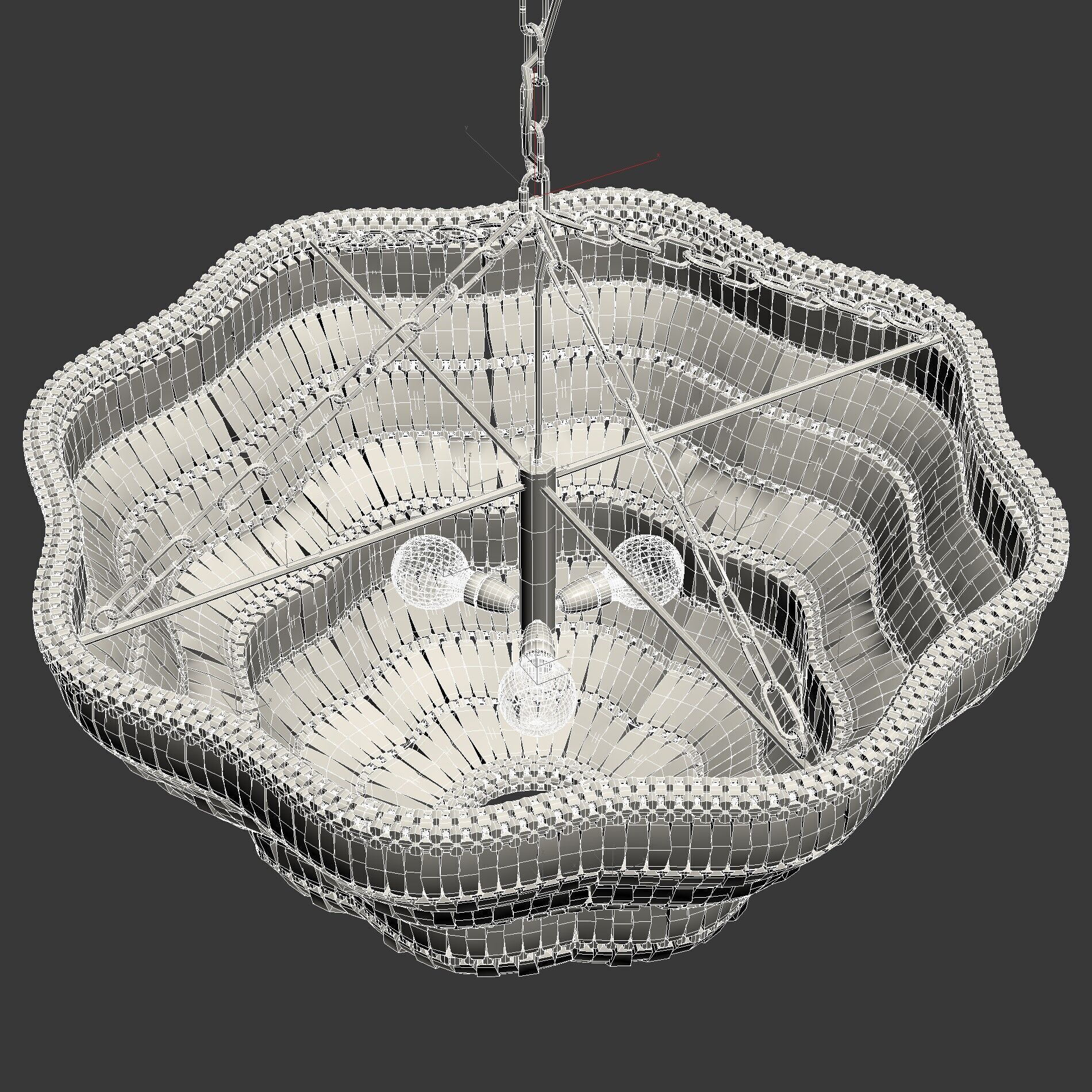 Serena and Lily savannah chandelier 3D model_5