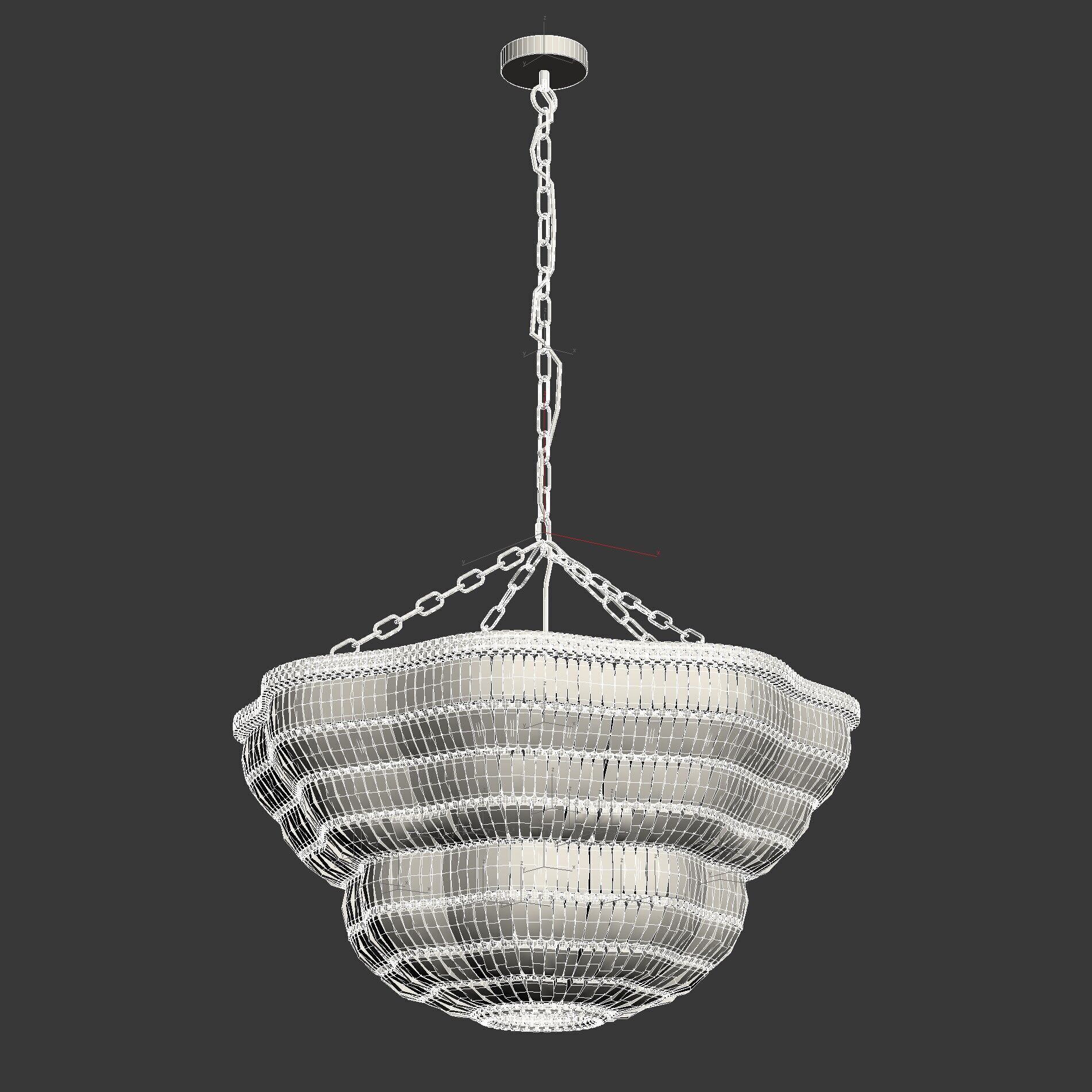 Serena and Lily savannah chandelier 3D model_6