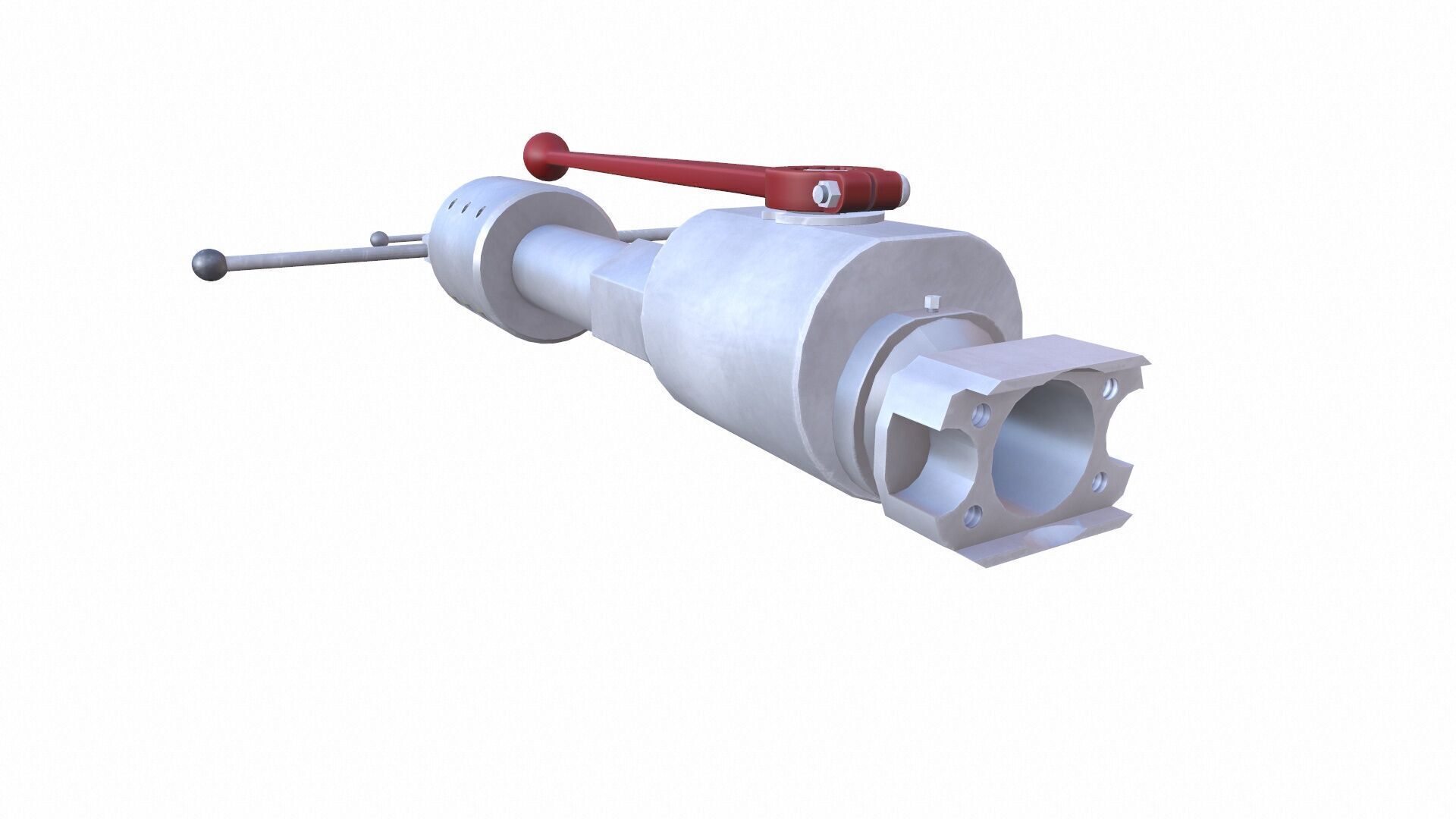 Hydraulic Pressure Tools Low-poly 3D model_4