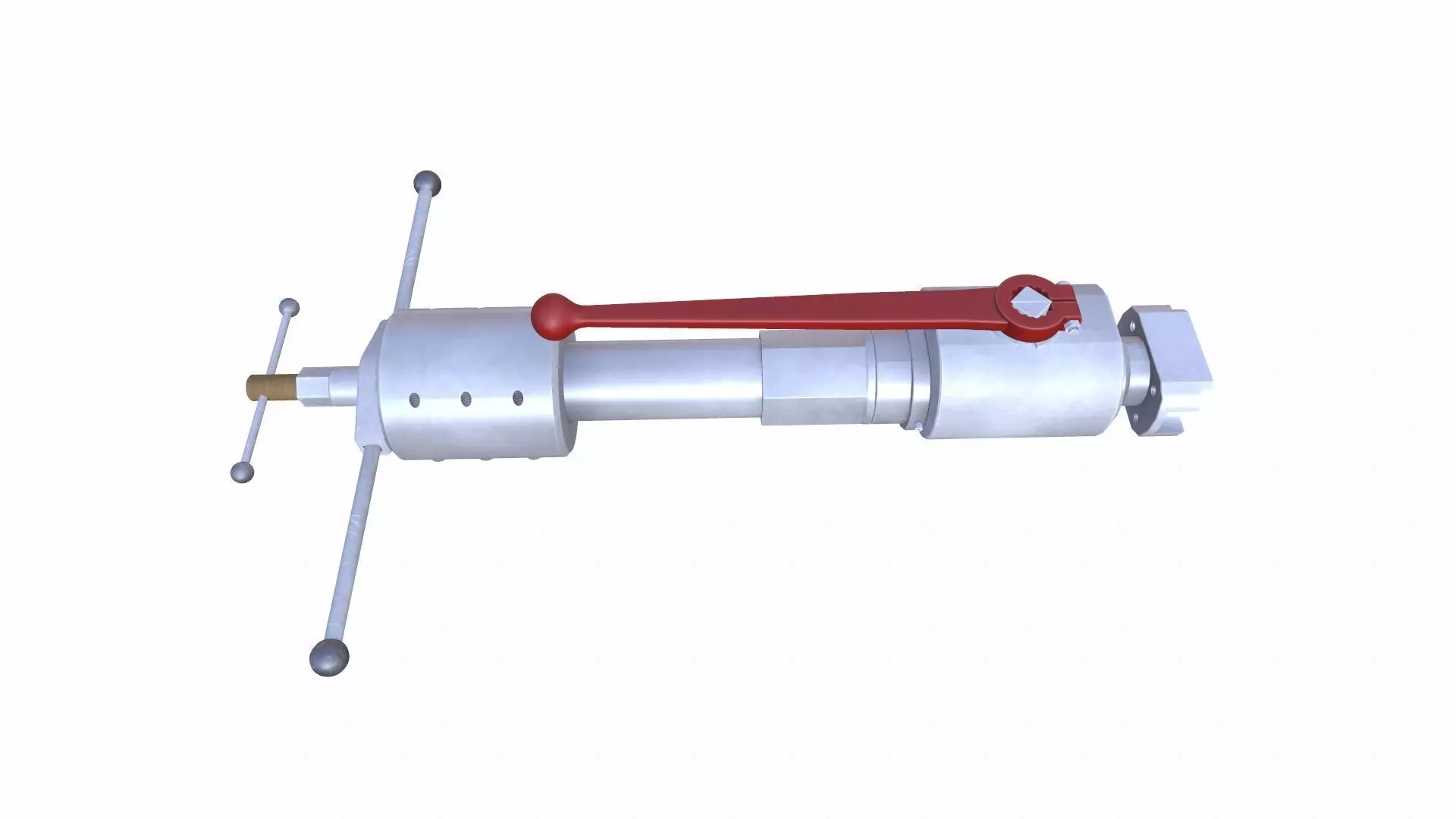 Hydraulic Pressure Tools Low-poly 3D model_0
