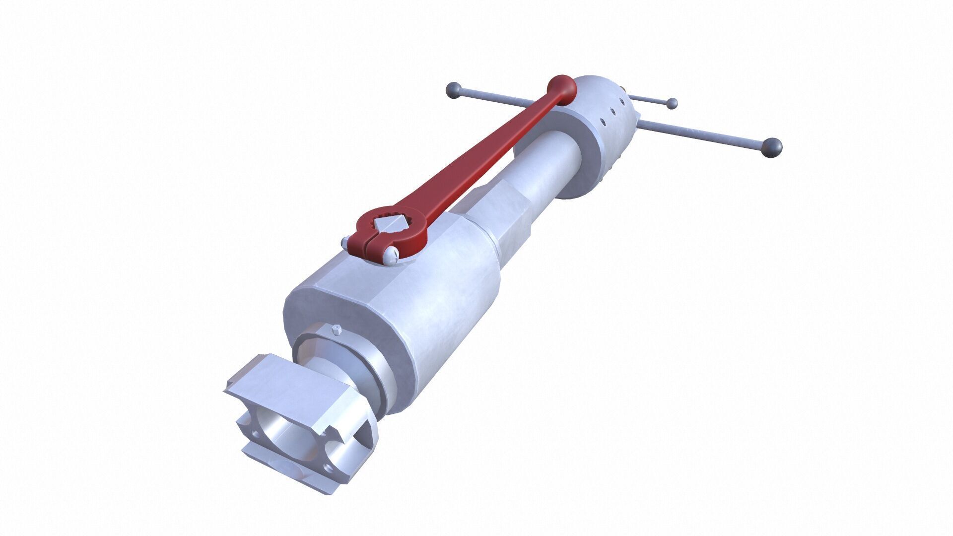 Hydraulic Pressure Tools Low-poly 3D model_6