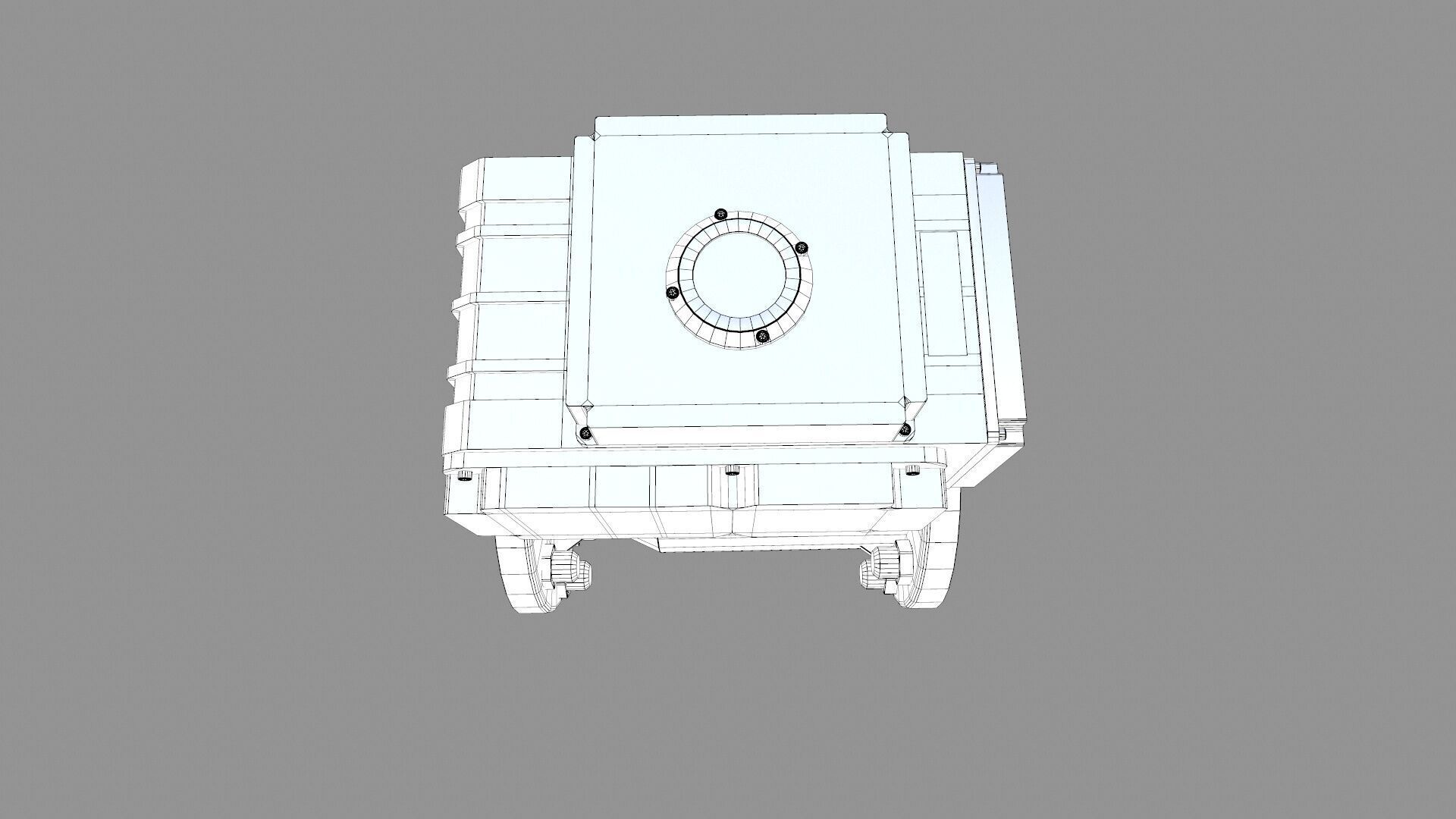 Valve Low-poly 3D model_7