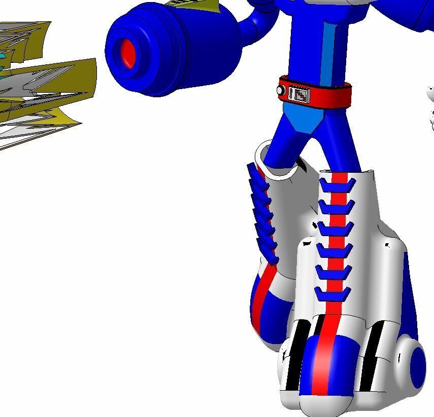 MEGA MAN 2024 -  TCS - Criando a arte divertida  3D print model_3