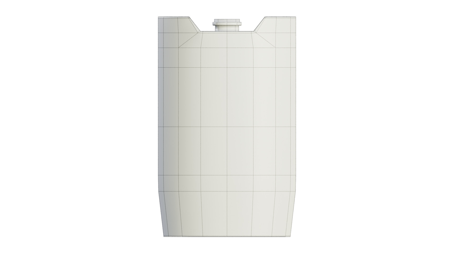 Plastic Tight Head Drum  01 120L Low-poly 3D model_6