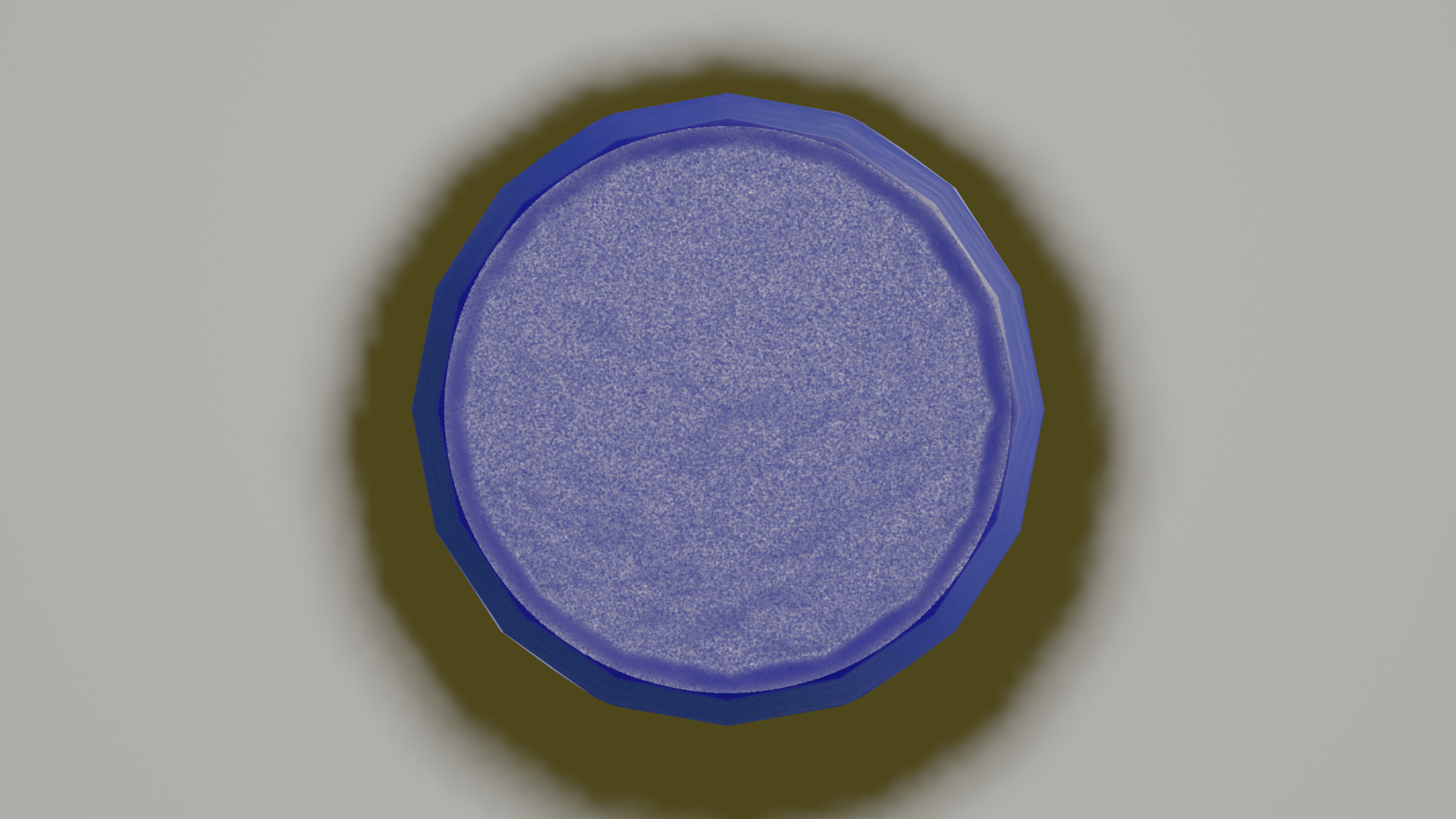 Plastic Tight Head Drum  01 120L Low-poly 3D model_4