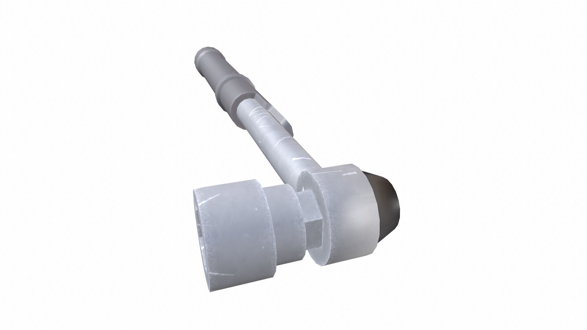 Wrench Tool Low-poly 3D model_3