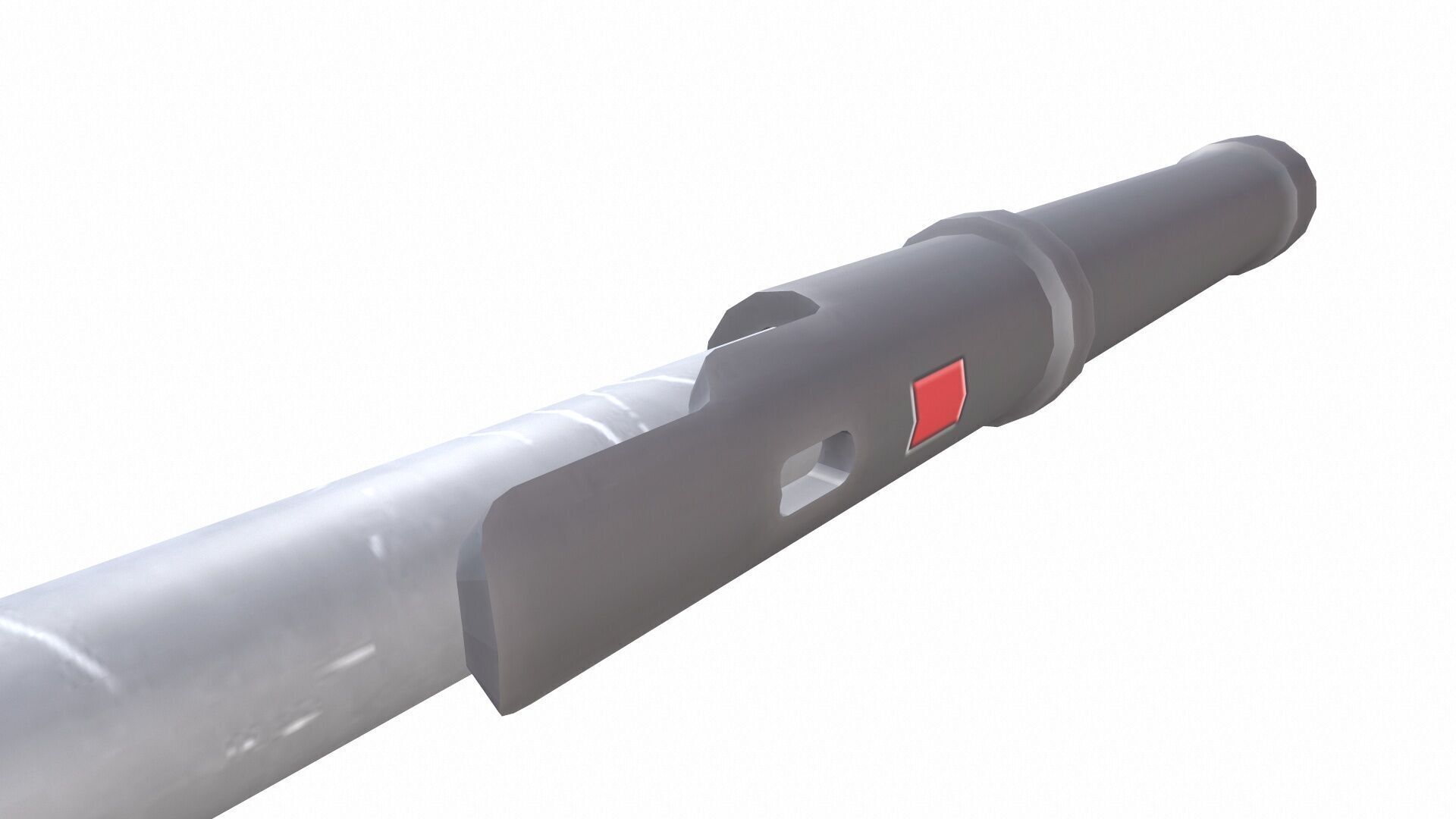 Wrench Tool Low-poly 3D model_6