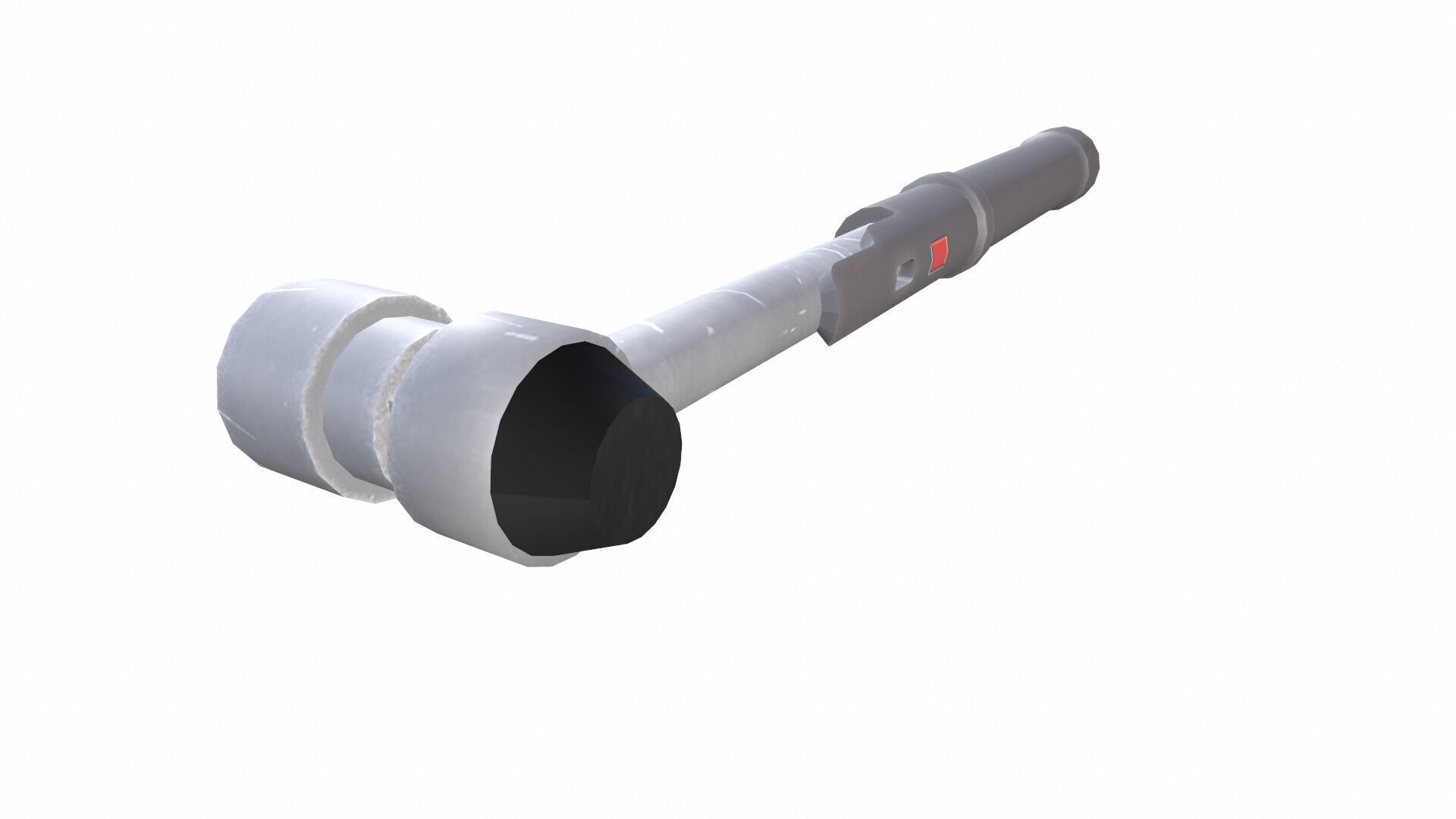 Wrench Tool Low-poly 3D model_4