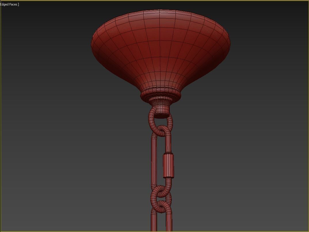 Rhine Three Tier Chandelier 3D model_13