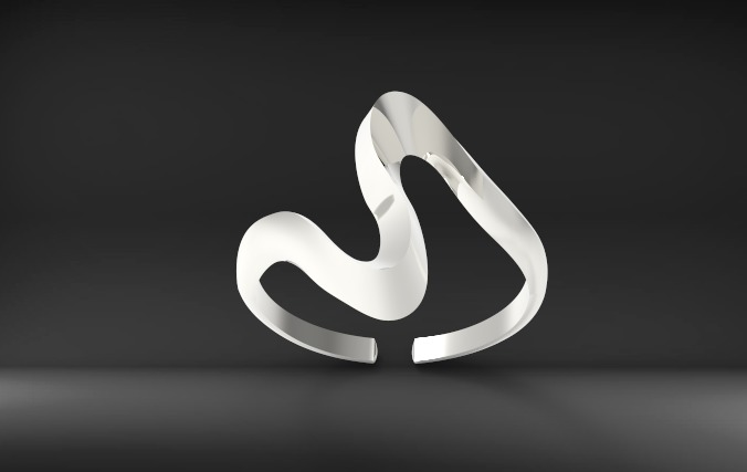 5 Minimal Rings - Pack 3D Model Collection _12