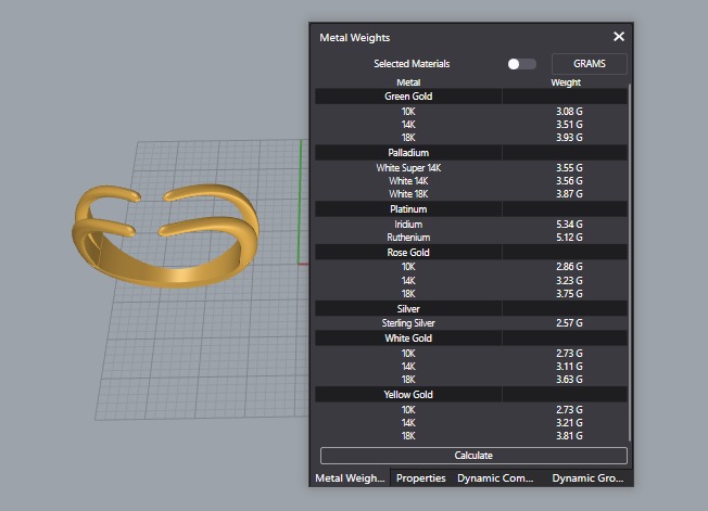 5 Minimal Rings - Pack 3D Model Collection _37