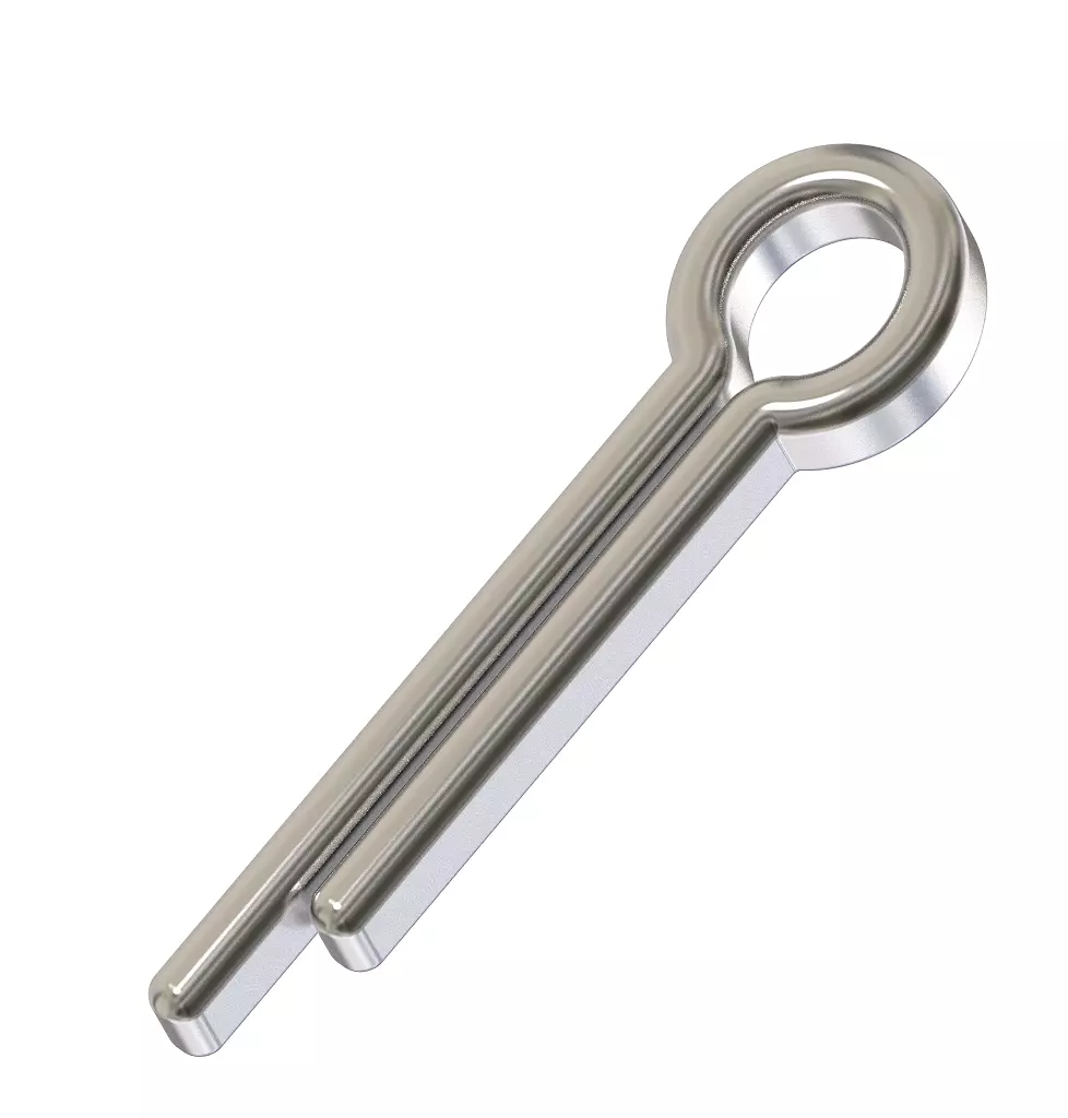 Steel Cotter Pin 3D print model_0
