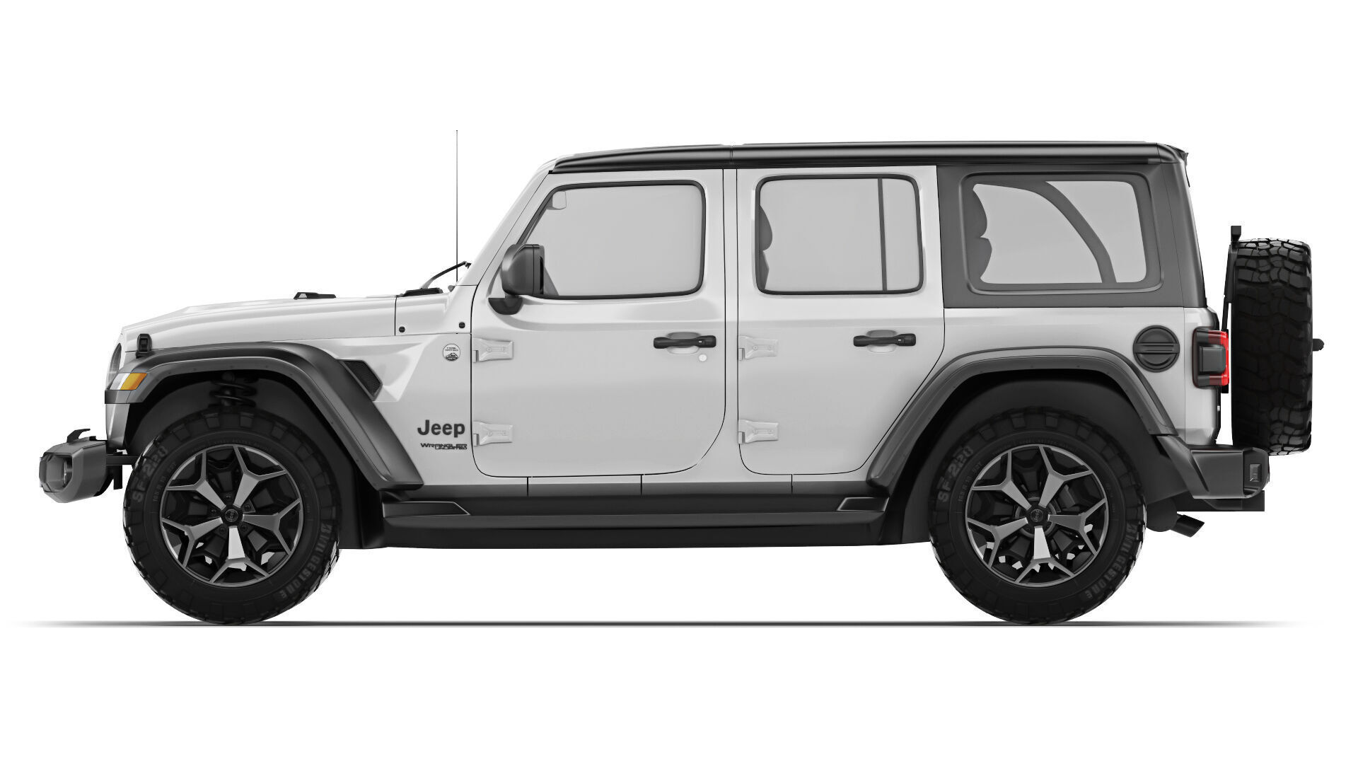 Jeep Wrangler 2018 3D model_4