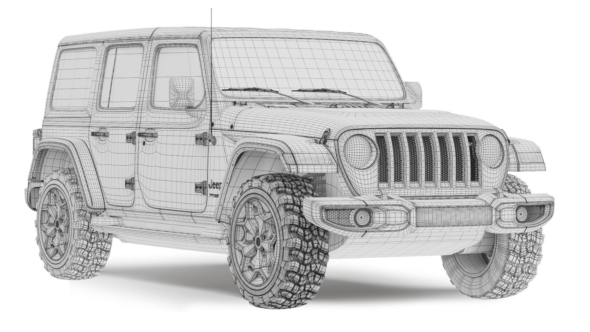 Jeep Wrangler 2018 3D model_11
