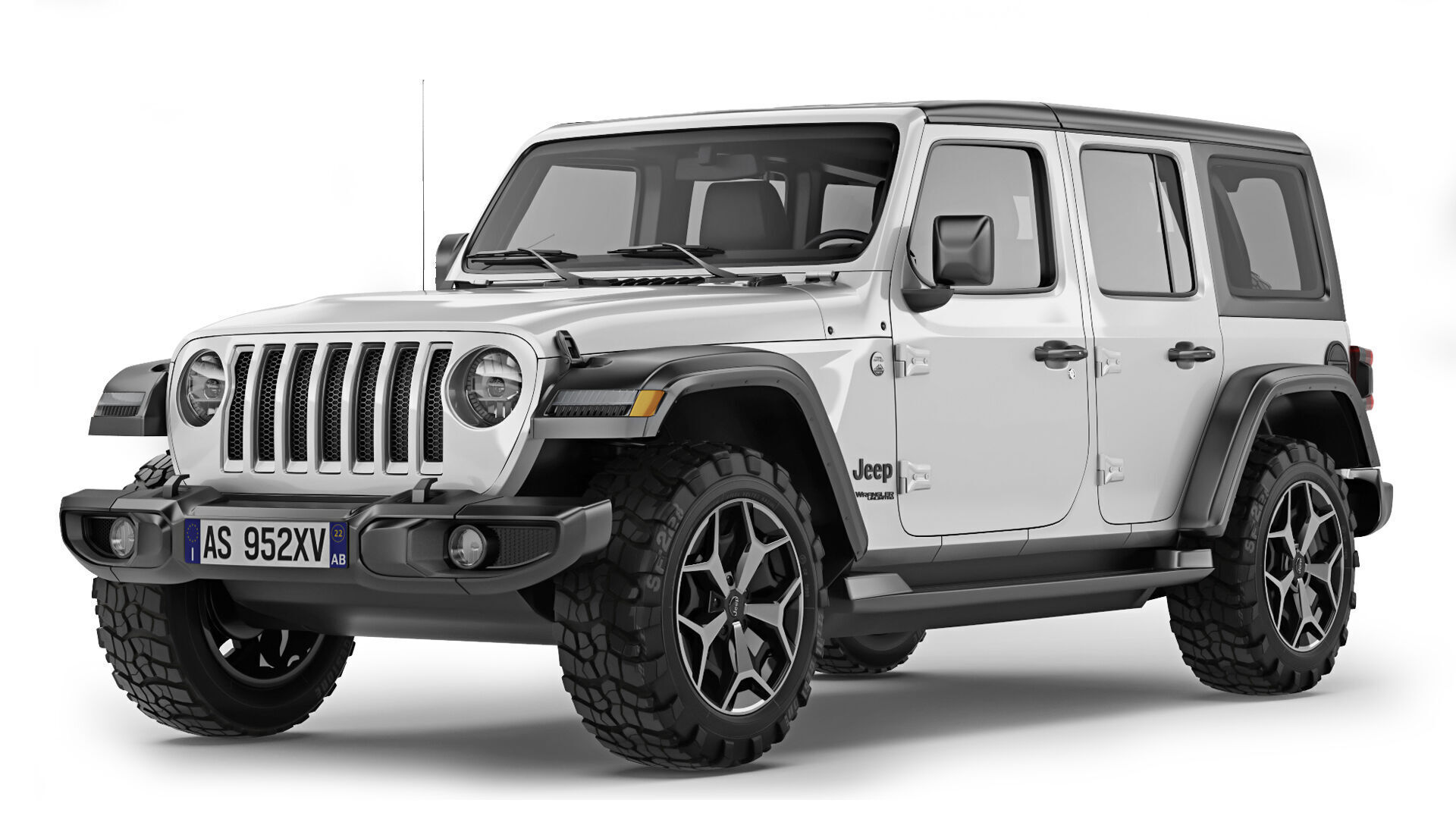 Jeep Wrangler 2018 3D model_2