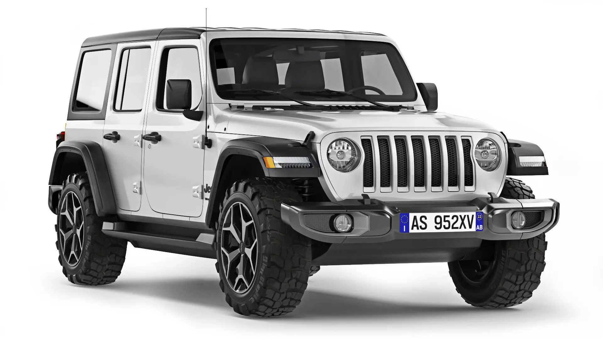 Jeep Wrangler 2018 3D model_0