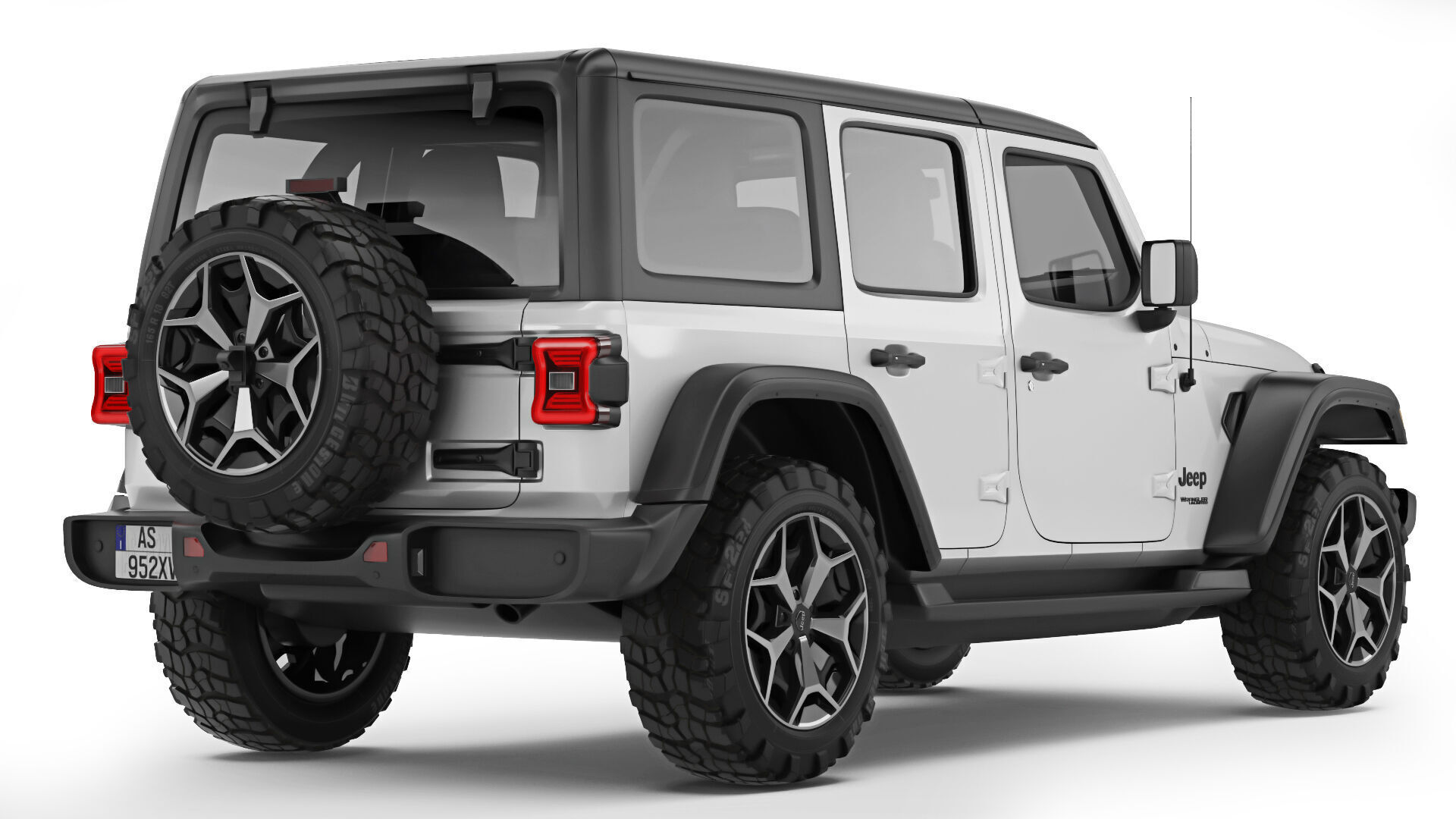 Jeep Wrangler 2018 3D model_7
