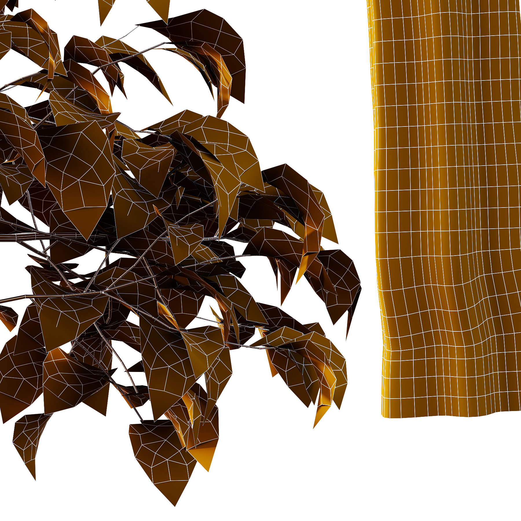 Catalpa Ovata Tree 03 3D model_5