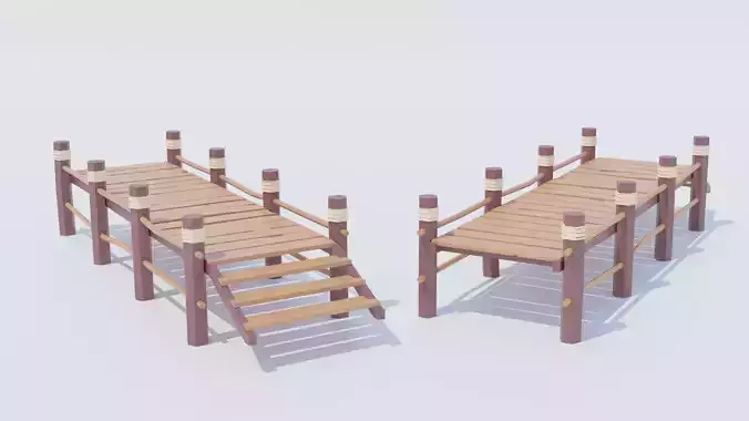 Jetty Low Poly
